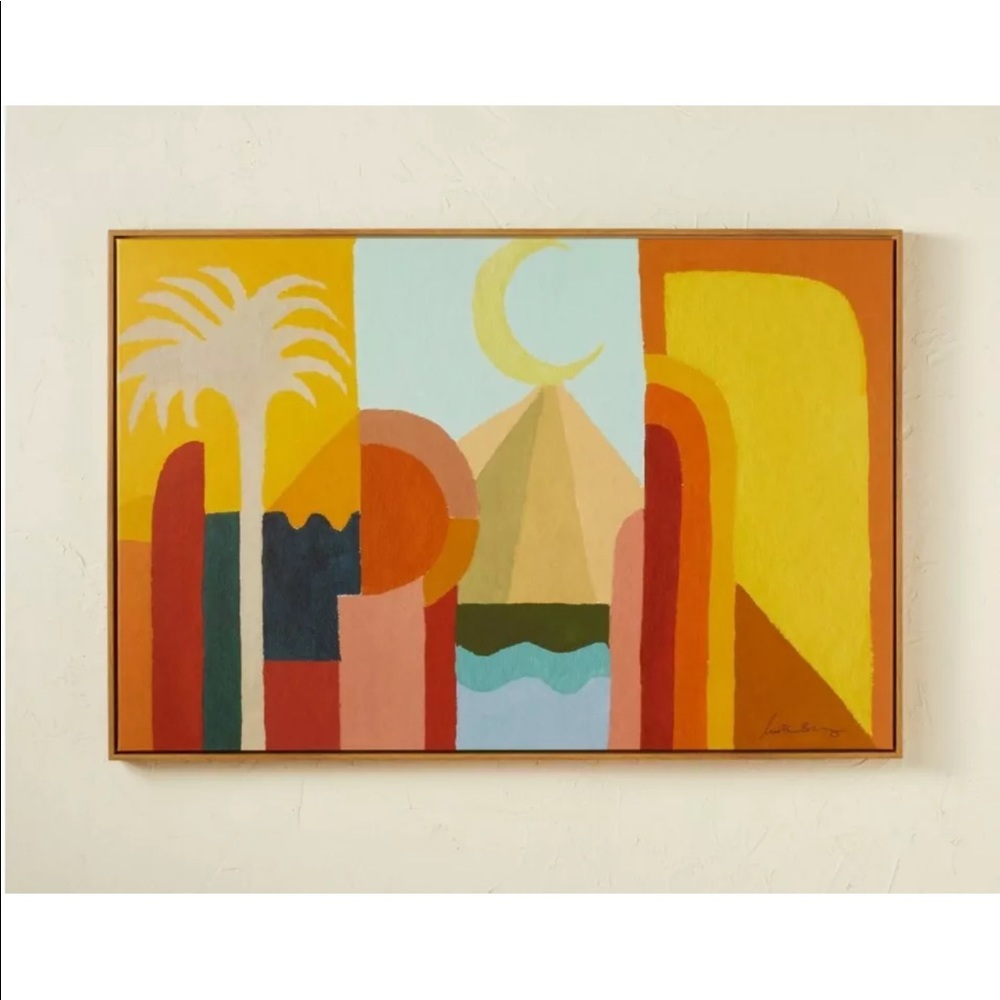36" x 24" Time and Place - Opalhouse™ Jungalow™